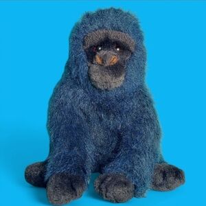 Vintage TY Classic Gorilla Plush Stuffed Animal 1989 18"